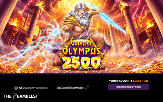 Pragmatic Play supercharges iconic series in Gates of Olympus 2500