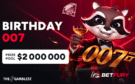 BetFury Launches Birthday 007: $2,000,000 Spy-Themed Celebration of Seven Years