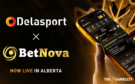 Delasport is now live in Alberta with PlayBetNova.ca