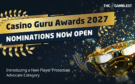 Nominations open for Casino Guru Awards 2027 with new Player Protection Advocate category