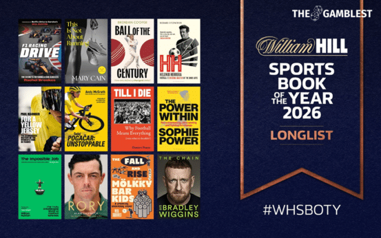 William Hill Sports Book of the Year Award 2026 Longlist Announced